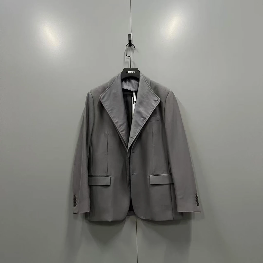 99新 DIOR/迪奥 c27 灰色西服 48码/bc005854