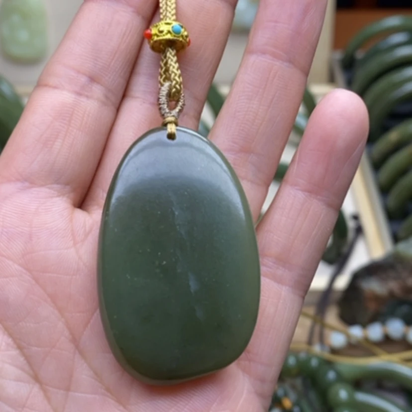 【闪购商品】和田玉挂件未镶嵌雲*軒