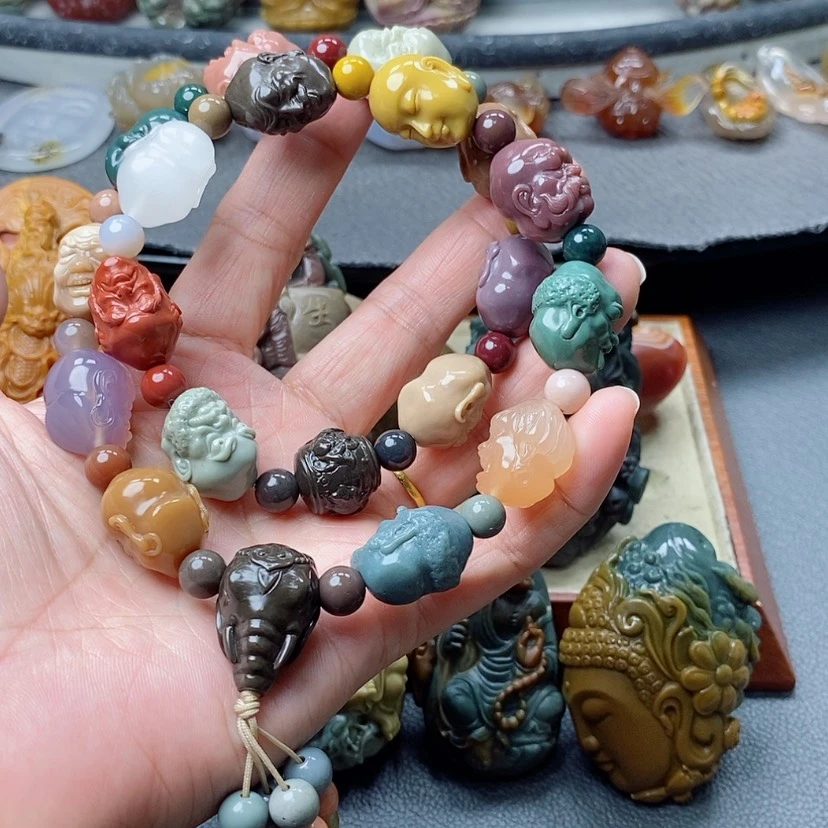 【闪购商品】定制石英质玉吊坠未镶嵌