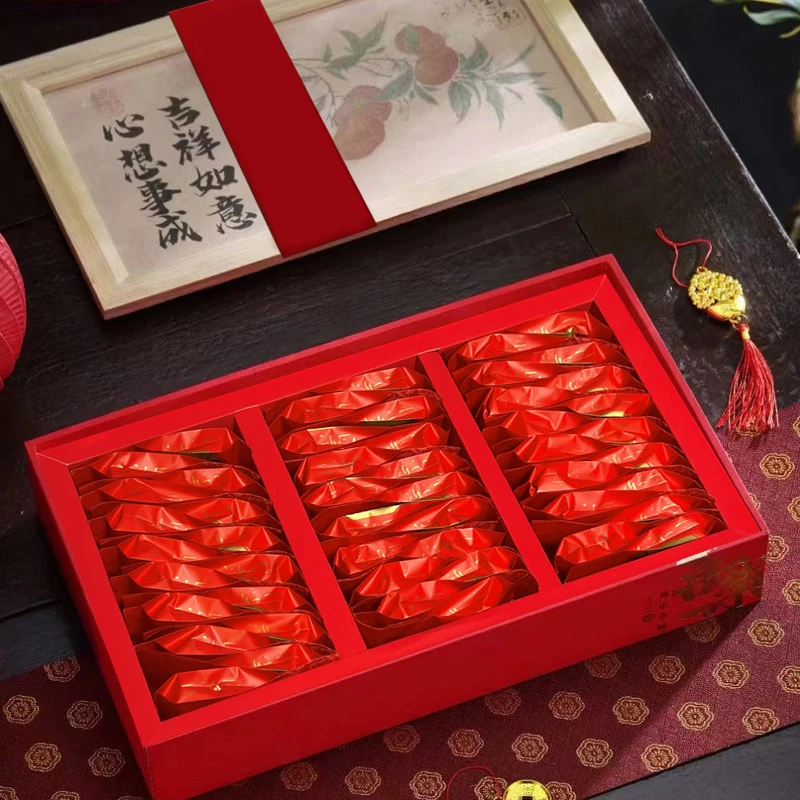 喜乐 正山小种红茶茶叶礼盒装 武夷红茶中秋过年送礼长辈xc