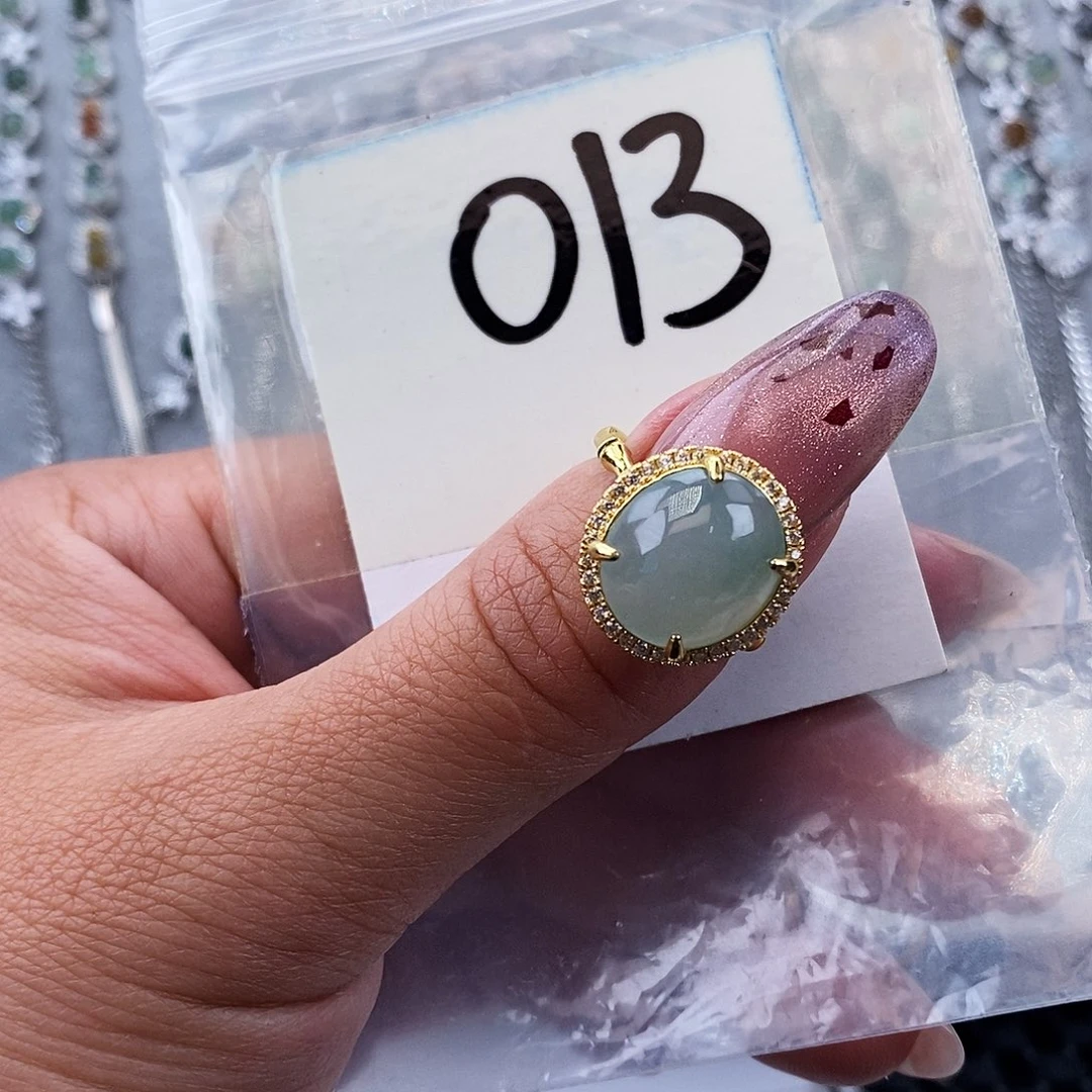 翡翠未镶嵌戒指缅甸