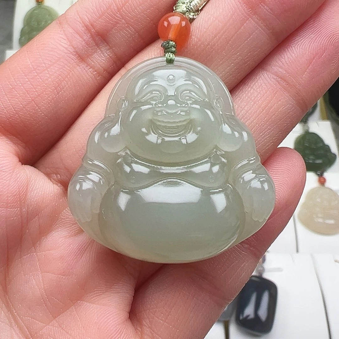 和田玉颈饰未镶嵌幸****特