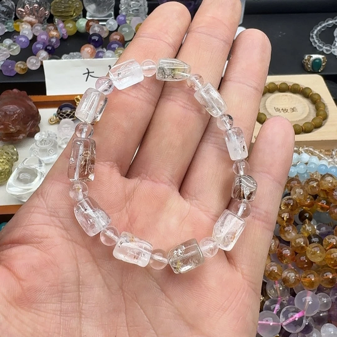 手链水晶银S925镶嵌