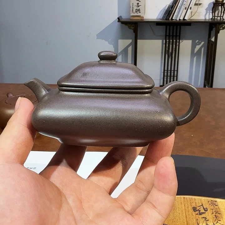 通***茶壶紫砂原矿紫砂壶