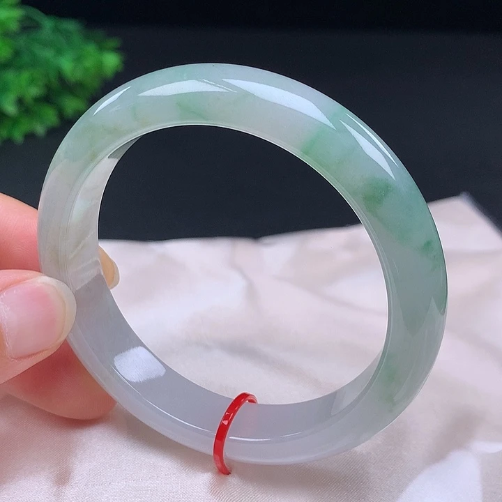 翡翠未镶嵌手镯57圈口431219