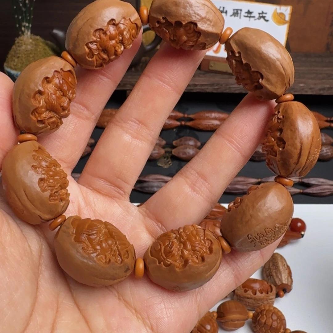 橄榄核手串/手链?*天师钟馗