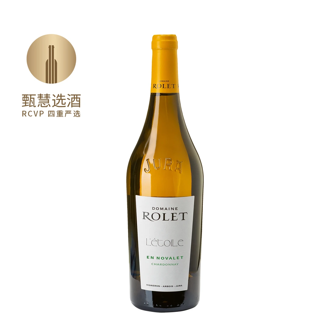 甄慧选酒汝拉后来酒庄星辰乐花园霞多丽白葡萄酒2023 12.5%vol