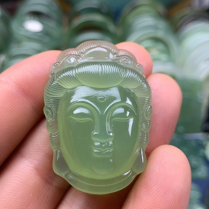 蛇纹石玉未镶嵌挂坠用****9