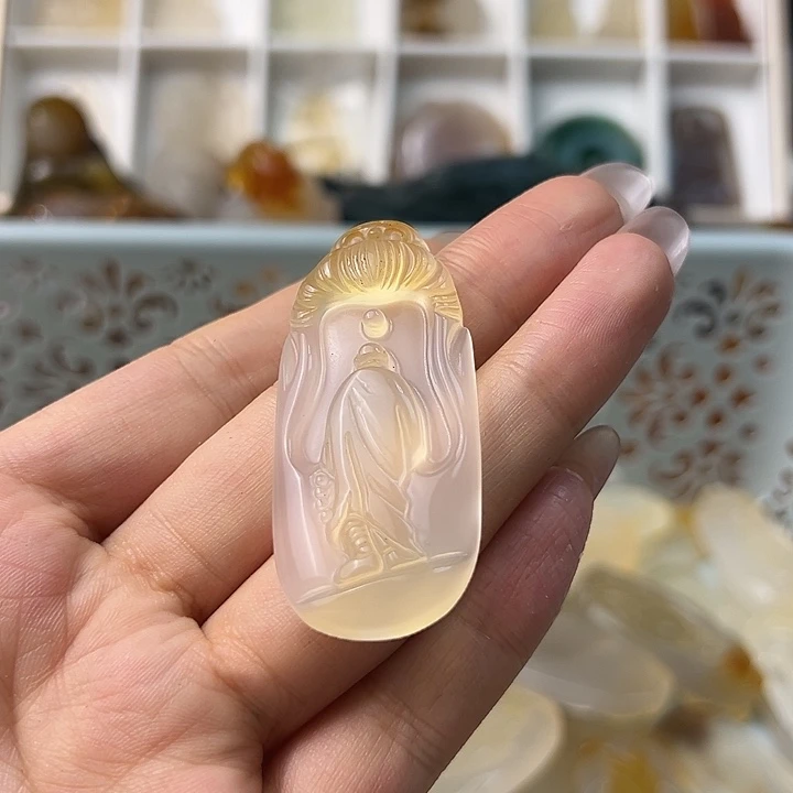玛瑙/玉髓颈饰合金