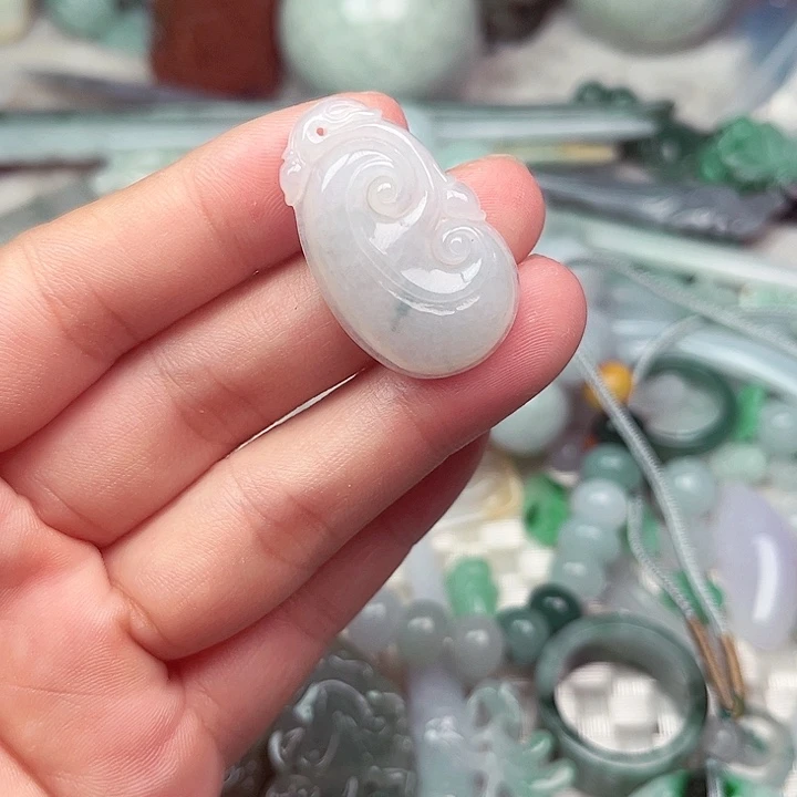 未镶嵌挂件翡翠翡翠