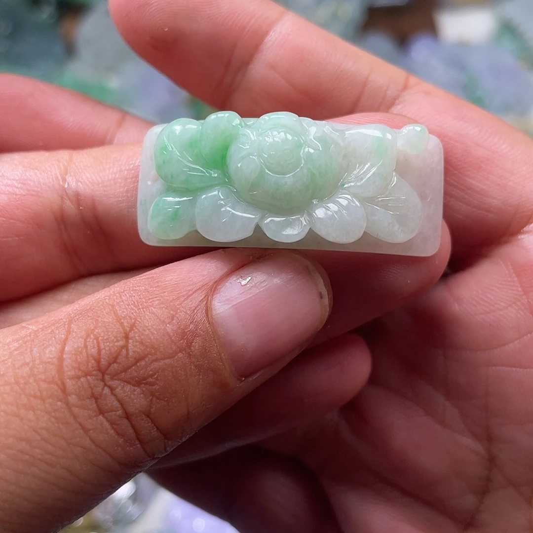 颈饰未镶嵌翡翠翡玉缘翡翠