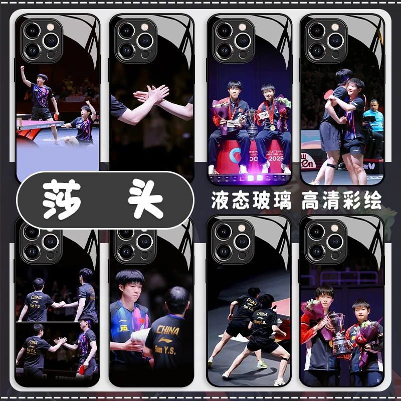 莎头手机壳iQOO13三连冠12多哈vivos30pro主题neo10世乒赛11孙颖