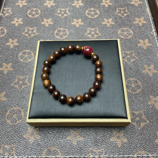 013沉木单圈8mm圆珠