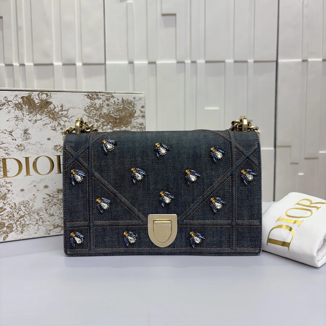 99新 DIOR/迪奥 思斯专属 迪奥盾牌链条包 GMTC185