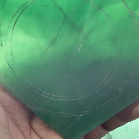 定制石英质玉Z**邢非洲翠手镯定制