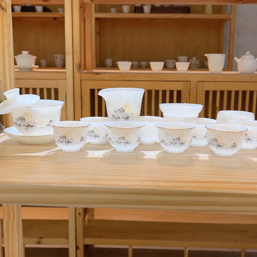 【御瓷斋】璞玉瓷套装