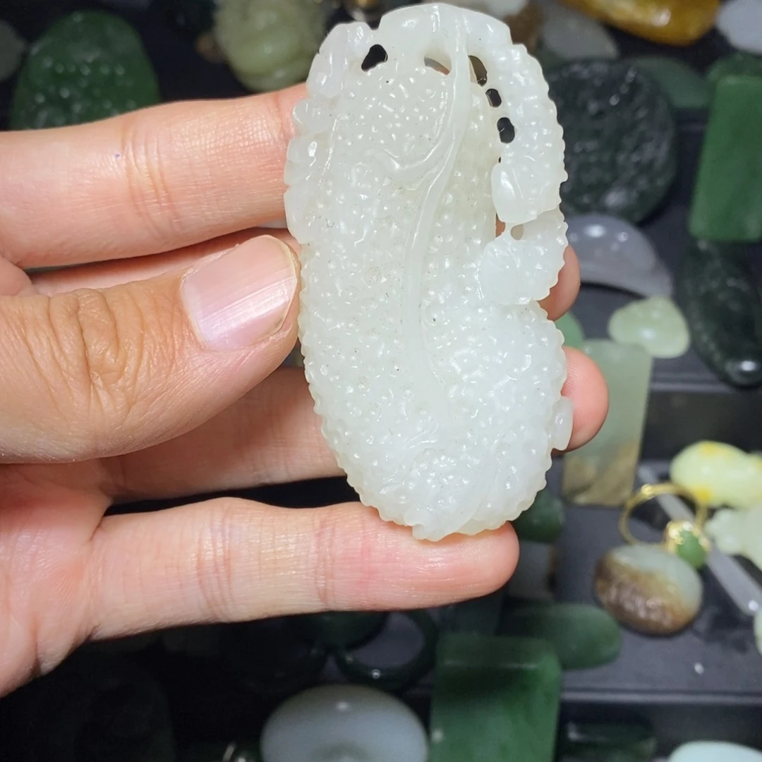 颈饰未镶嵌和田玉