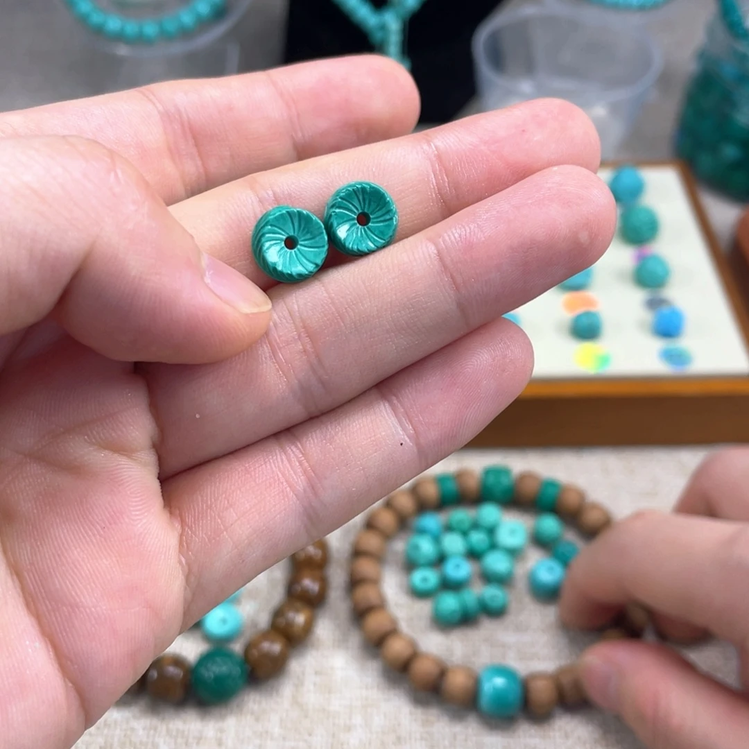 原生态湖北矿小配饰，直径10