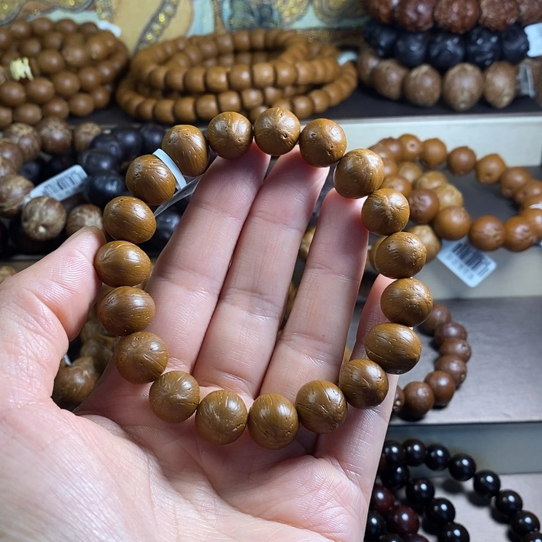 手串紫金鼠12原皮精品小金豆黄皮