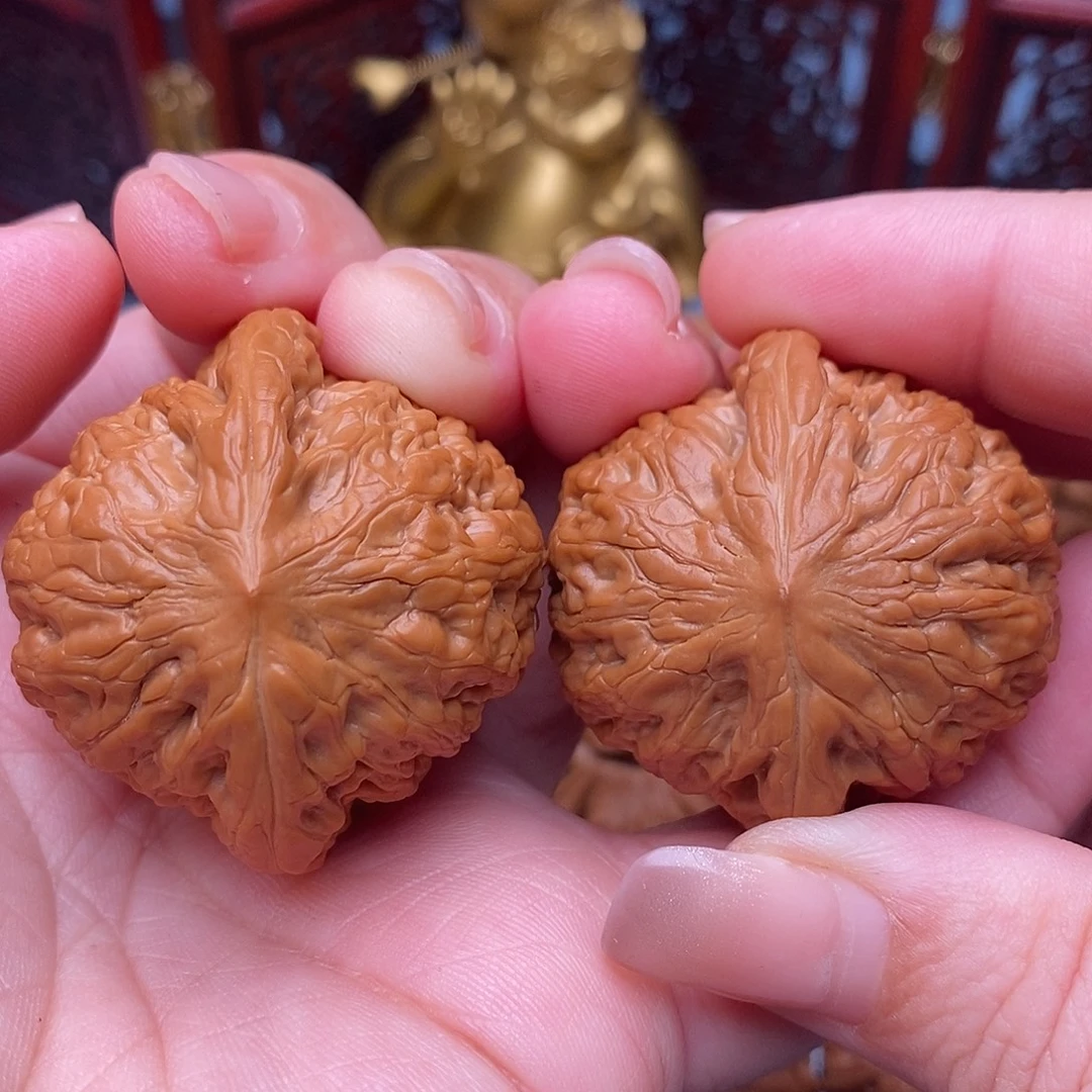 文玩核桃把件40全品毕业铁锤