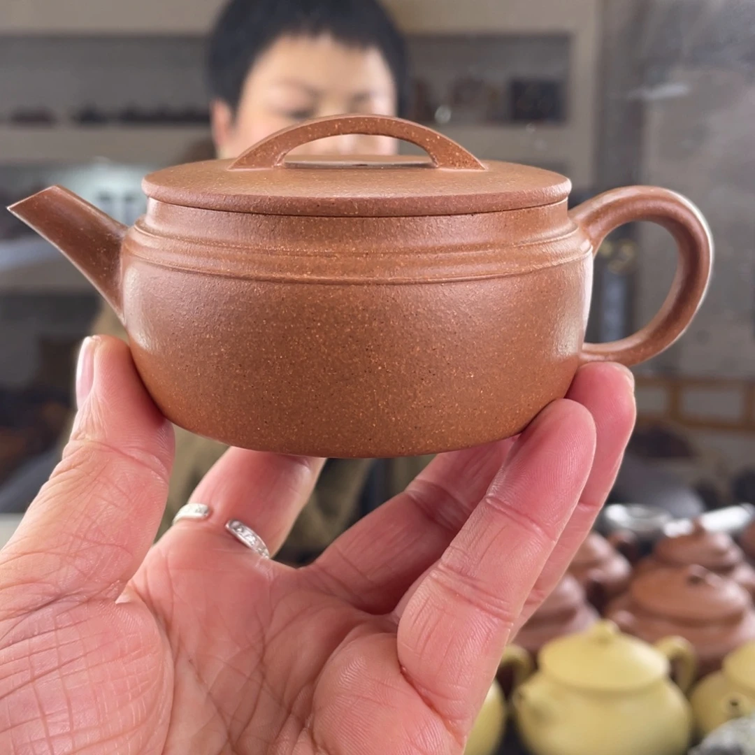 茶壶紫砂陶都路黄金皮汉瓦120cc