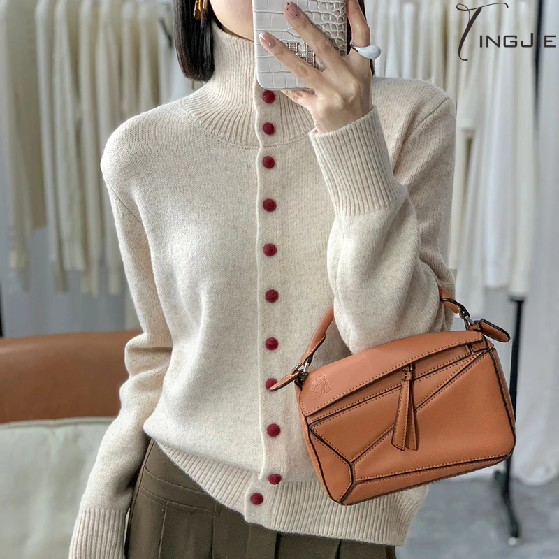 B2257长袖上衣针织毛衣上衣女