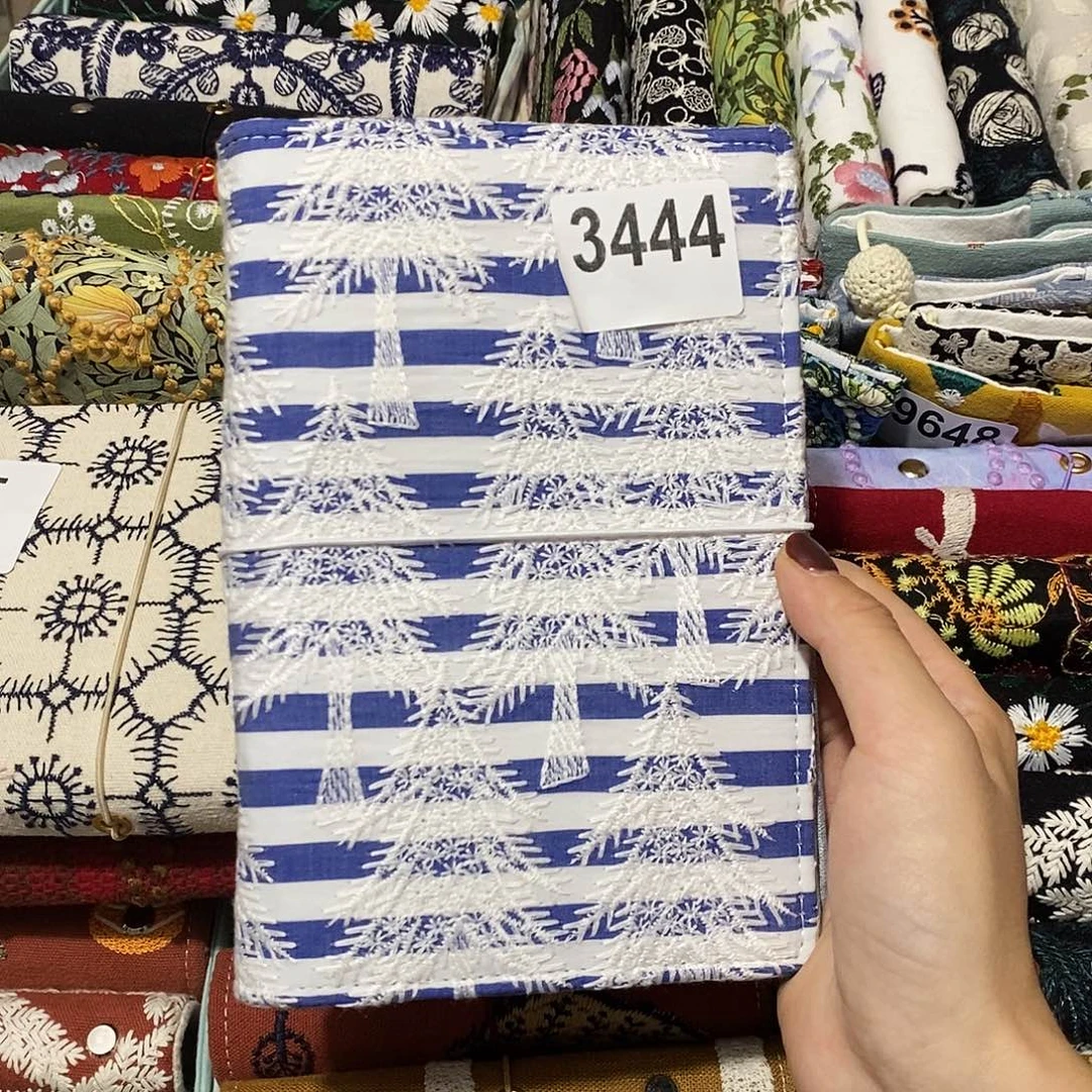 织绣A6活页送纸3444