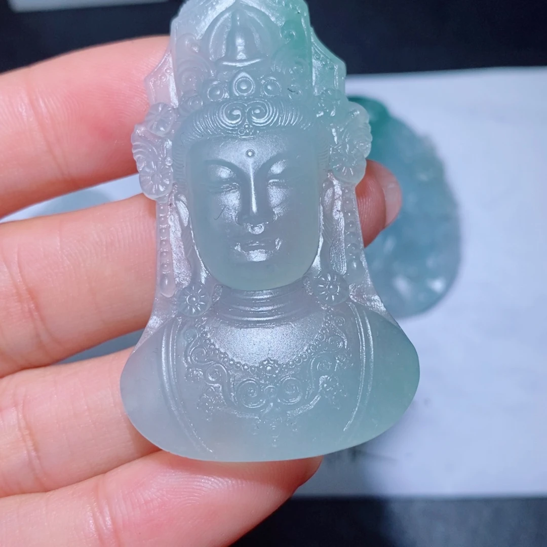 未镶嵌吊坠定制翡翠