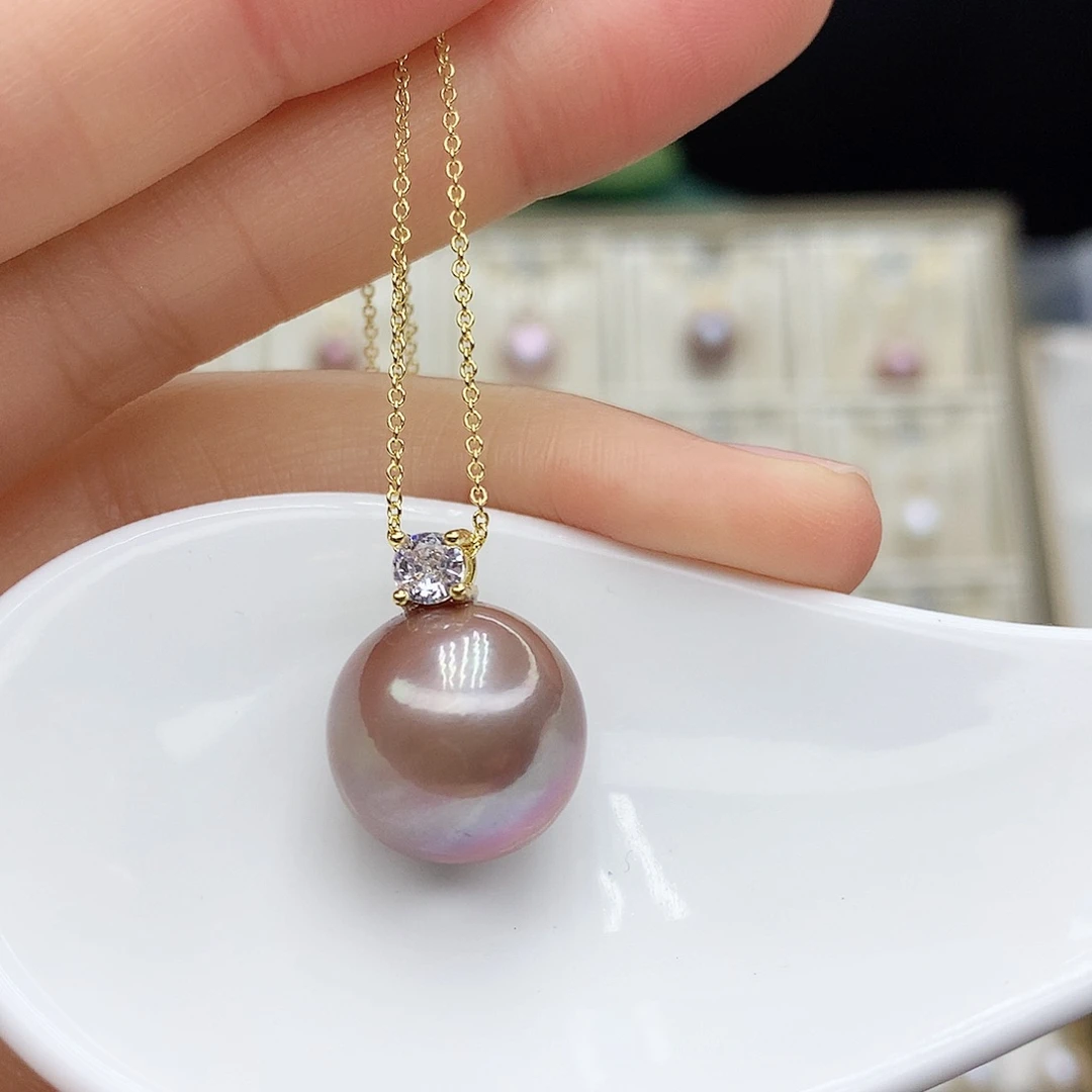 淡水珍珠颈饰合金