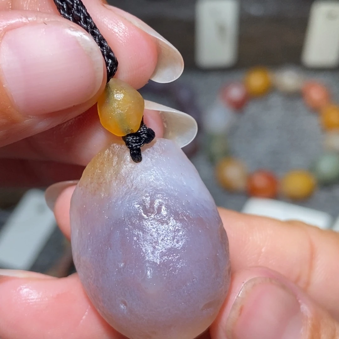 未镶嵌玛瑙/玉髓珠宝半成品