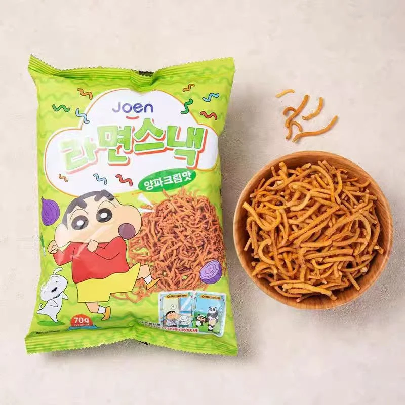 ZHF063#休闲零食干脆 面【烧烤味2包+洋葱2包】