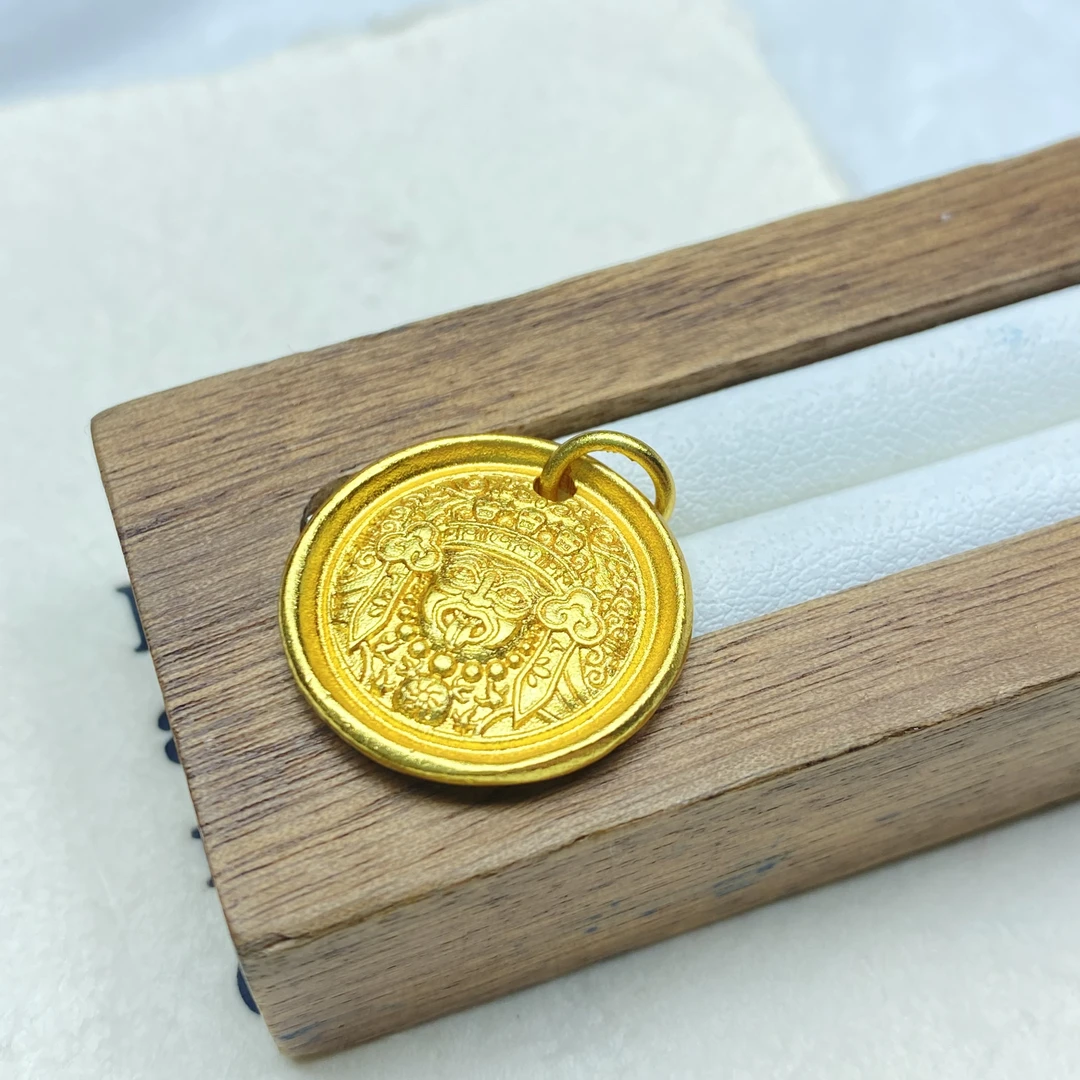 吊坠 BG黄色小财财吊坠多样性发货47147