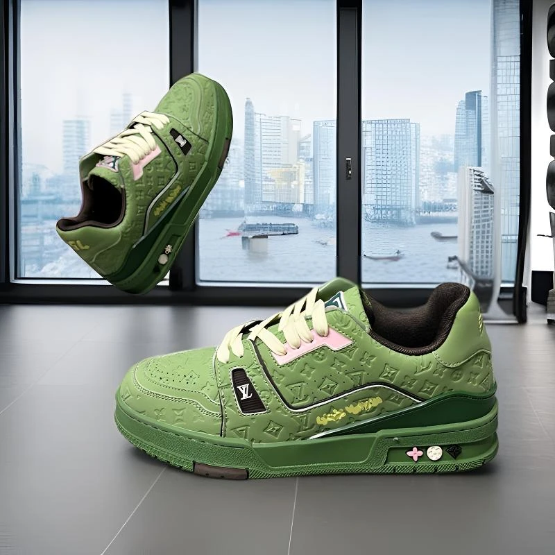 美式轻奢干净感增高男鞋2025夏季新款休闲运动鞋潮牌时尚透气板鞋