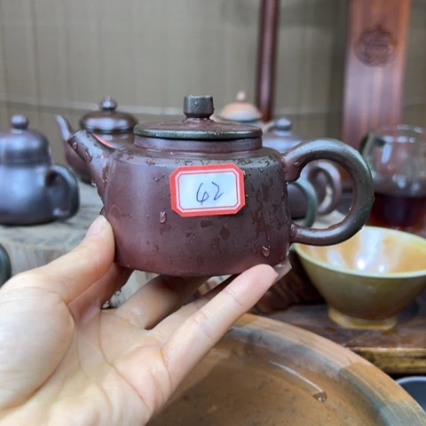 戬谷龙窑坭兴陶柴烧壶42