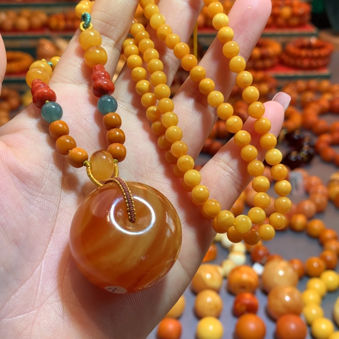 【闪购商品】未镶嵌吊坠(赠链)蜜蜡