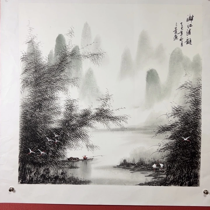 国画精品手绘作品