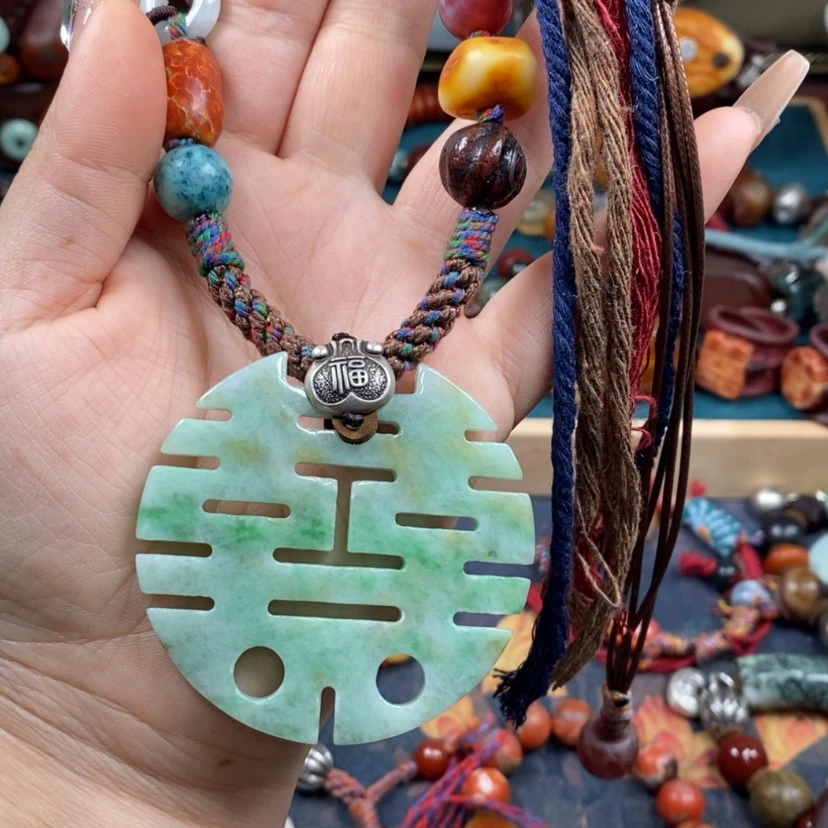 【闪购商品】翡翠颈饰未镶嵌项链