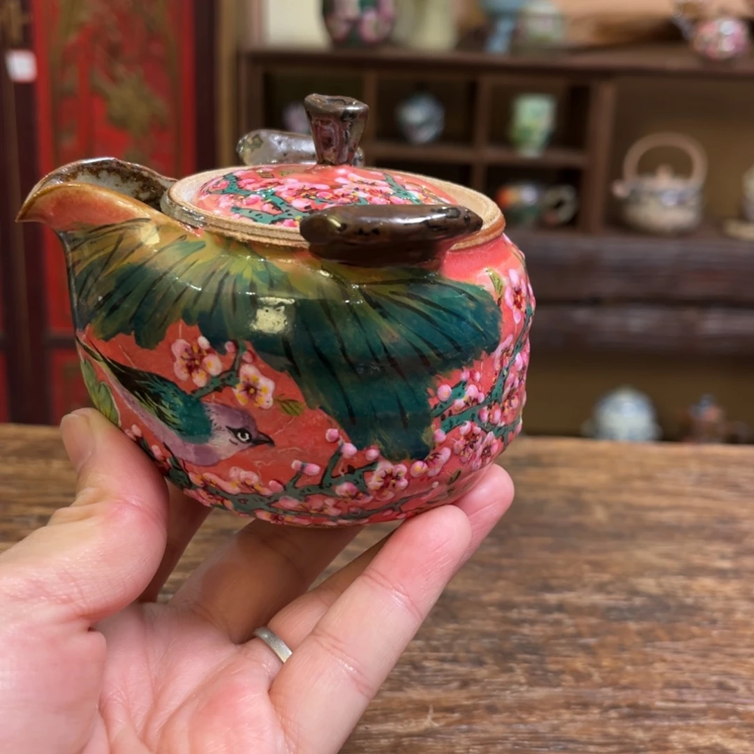 景德镇柴烧手工手绘瓷器