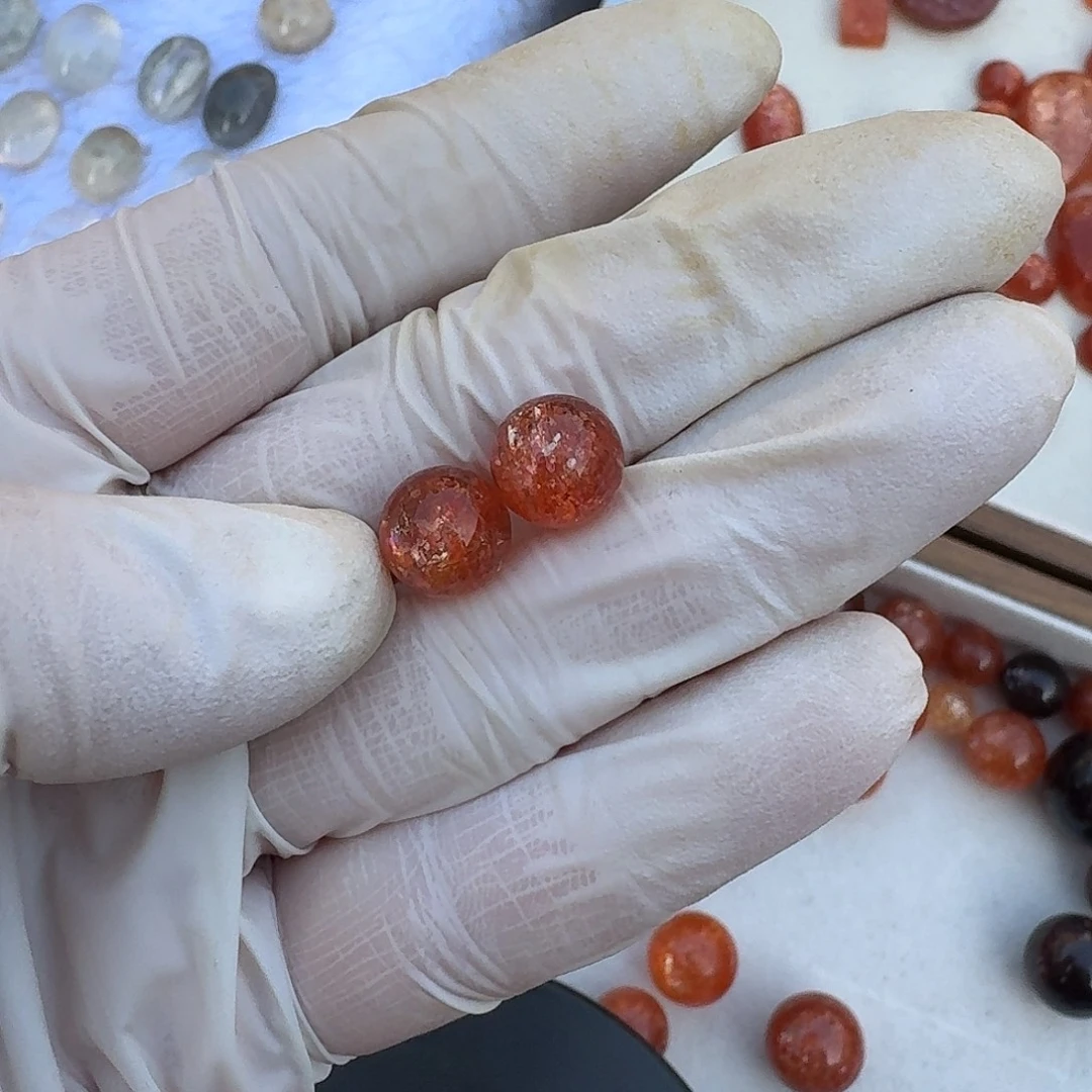 澜***宝未镶嵌颈饰长石定制不退不换