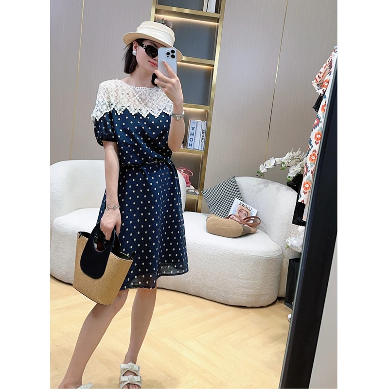 度假风连衣裙女中长款时尚显瘦宽松A字裙女气质夏季6629