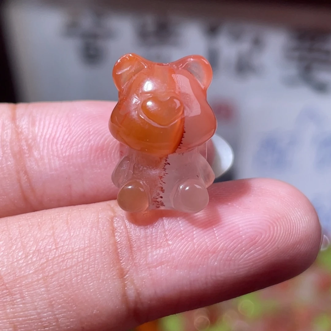 南红玛瑙未镶嵌挂件3661