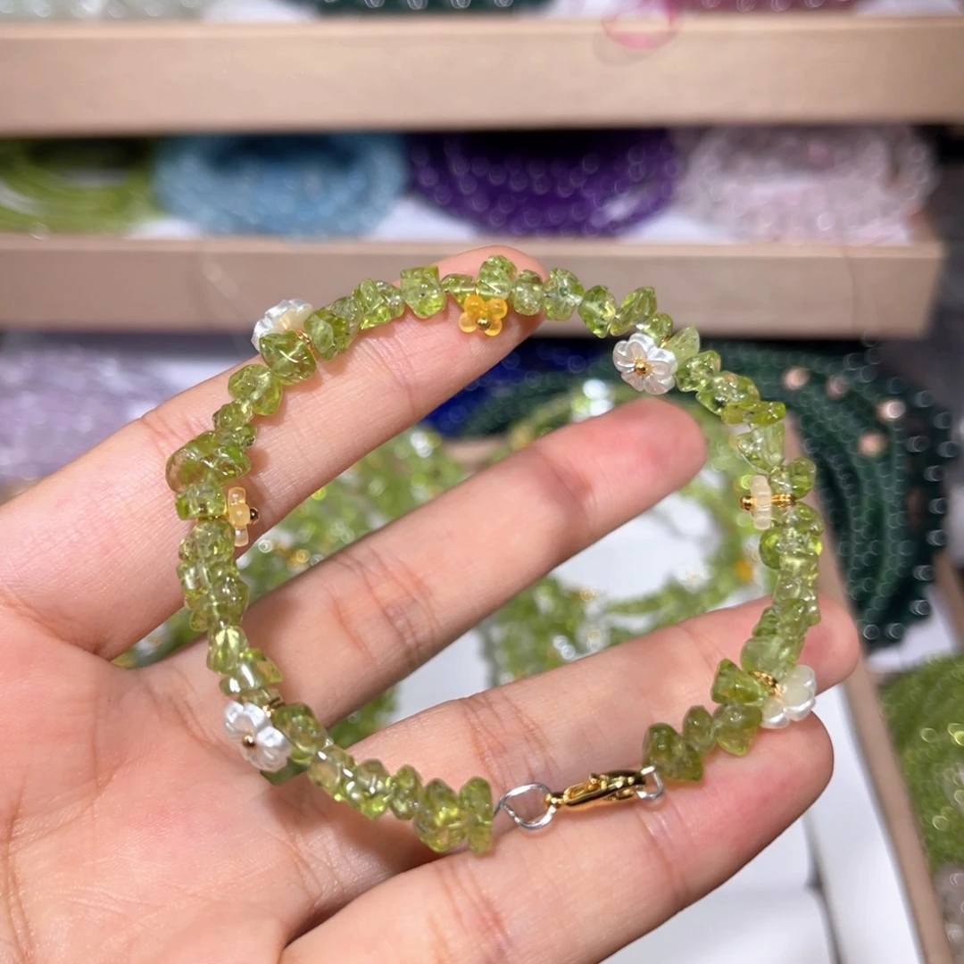 水晶手链未镶嵌橄榄001