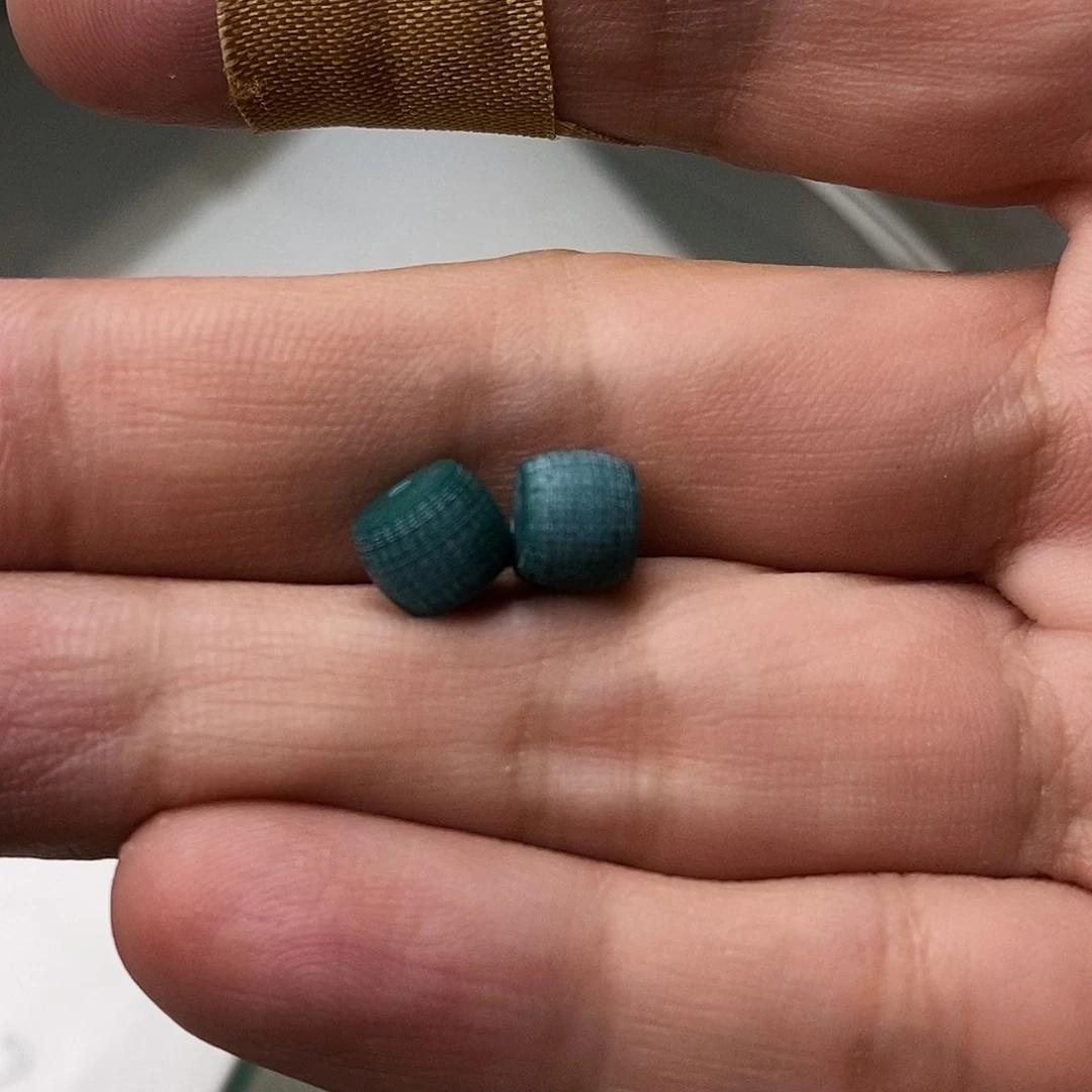 已***置玻璃DIY7/6直切一对老油绿