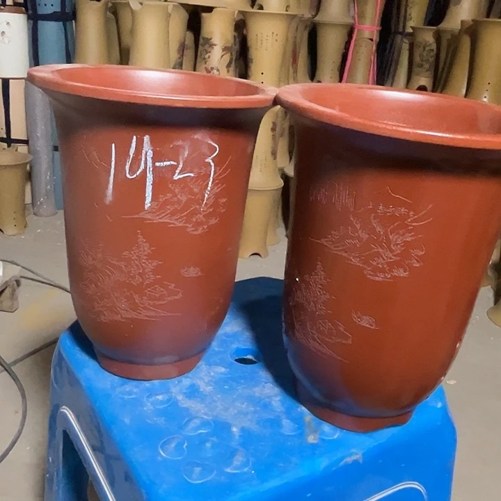 花盆紫砂这家紫砂兰花盆质量不错
