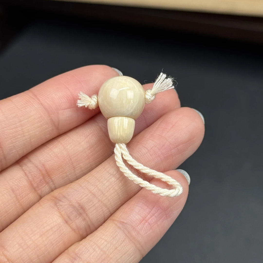 S9811天然猛犸牙 分体三通12*17.5mm 支持鉴定 假一罚四