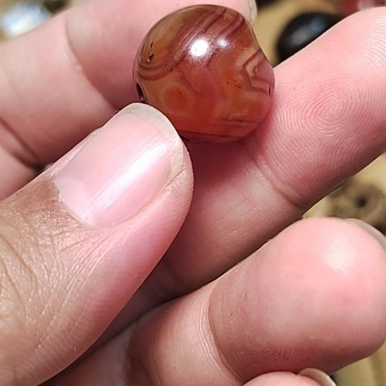 玛瑙/玉髓未镶嵌吊坠(不含链)清玛有冰裂纹，1.5加✖️1.5