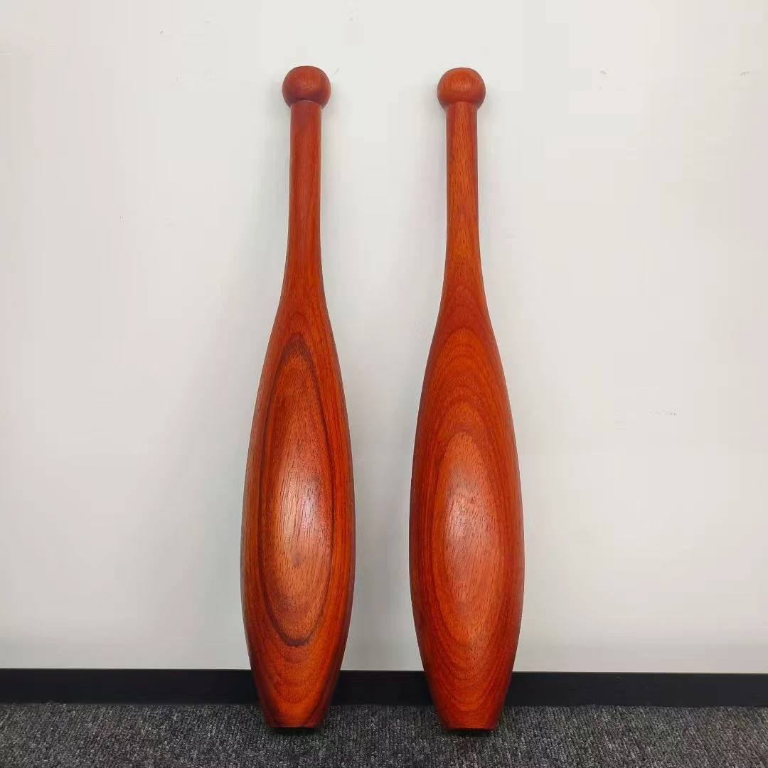 叶秋印第安棒铃木质印度棒铃 肩背部功能性锻炼Indian  Clubs