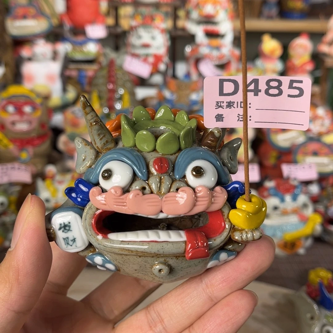 泥塑纯手工茶宠摆件