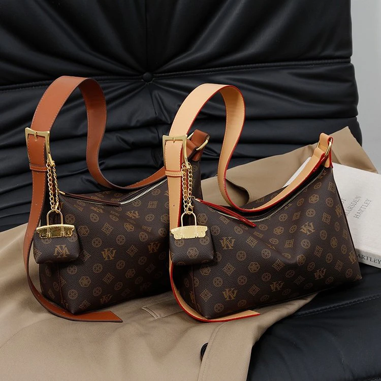 复古港风街头潮流托特包斜挎包欧美时尚百搭腋下包