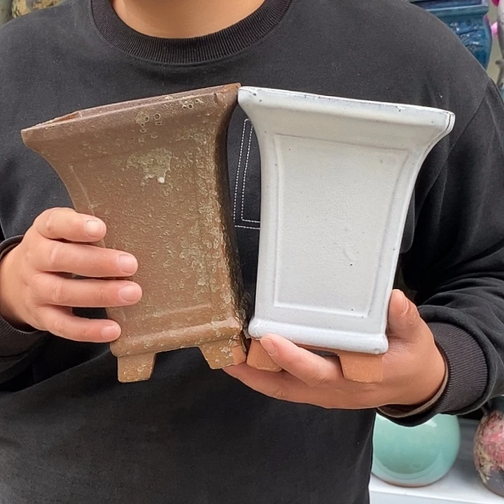 紫砂花盆口14高19福利